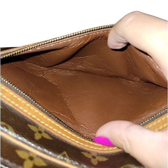 LOUIS VUITTON Marly Dragonne GM Handbag Wristlet Bag Clutch - Picture 3 of 16